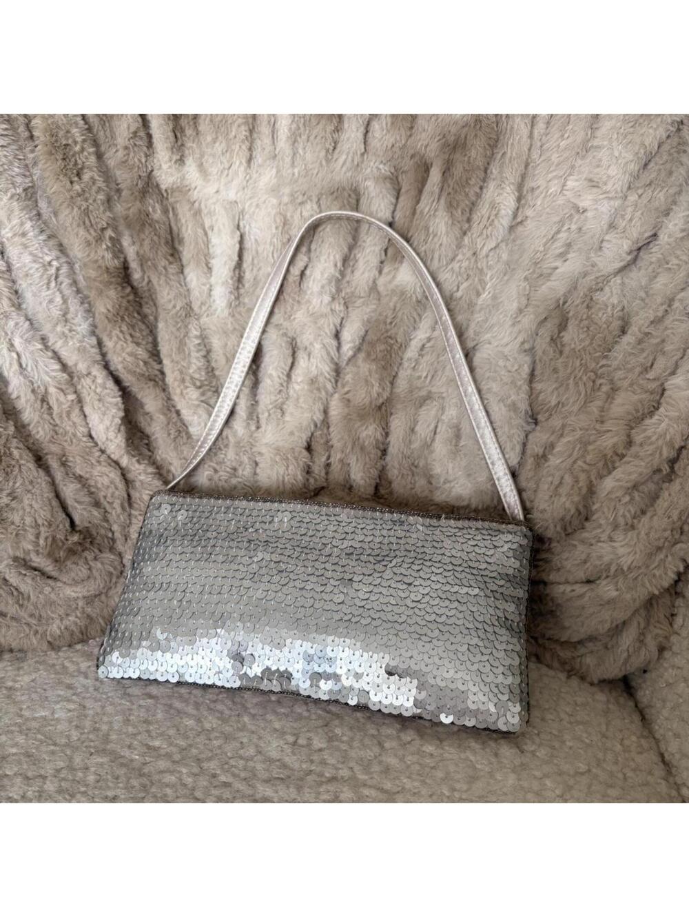 VINTAGE SEQUIN SHOULDER BAG